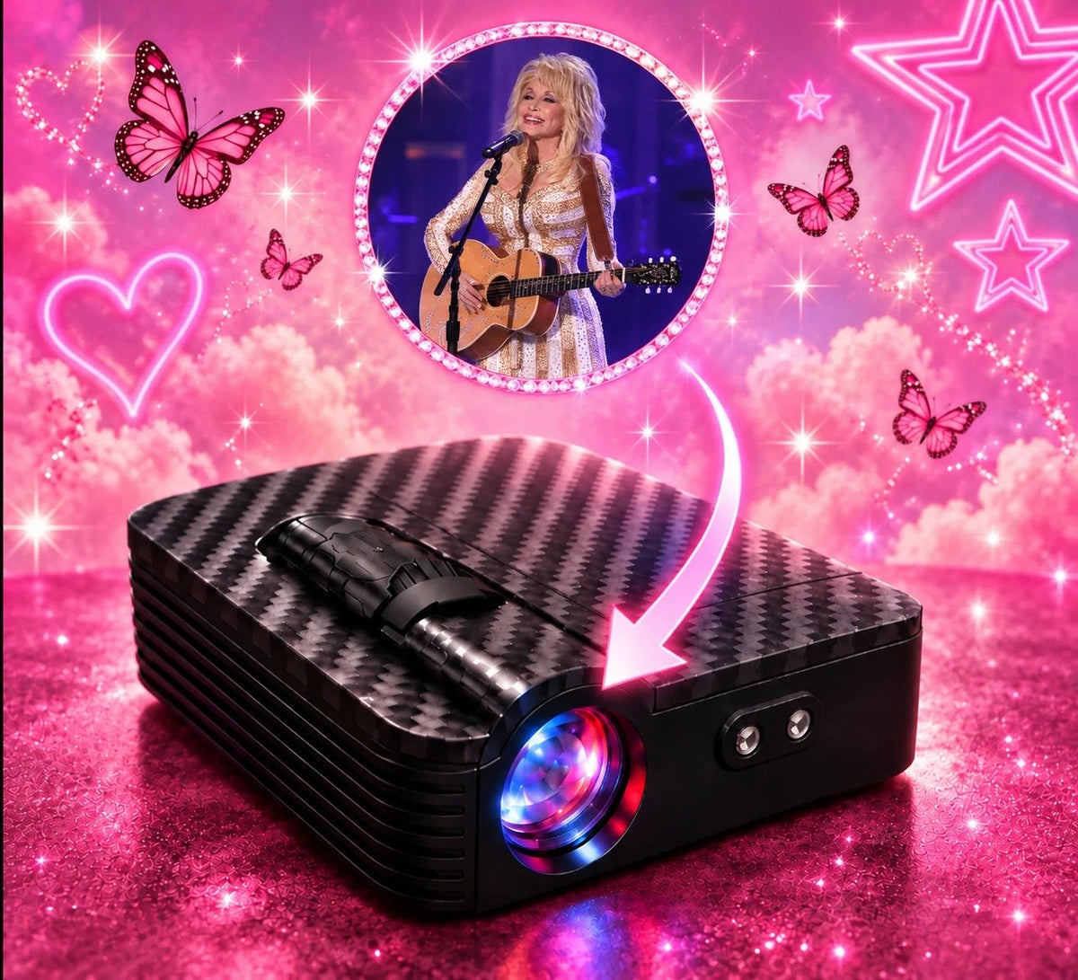 Car Door Welcome Shadow Light | Glow With Your Favorite Country Star