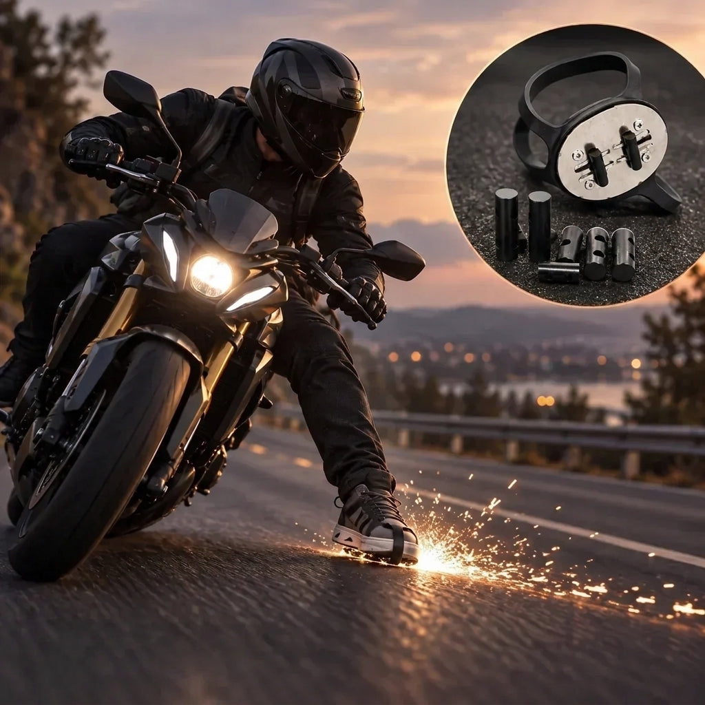 Motorcycle Boot Spark Sliders