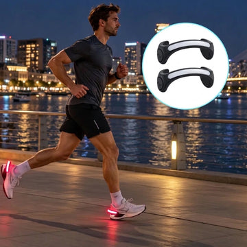 LED Heel Lights for Shoes – Running & Walking Visibility Lights