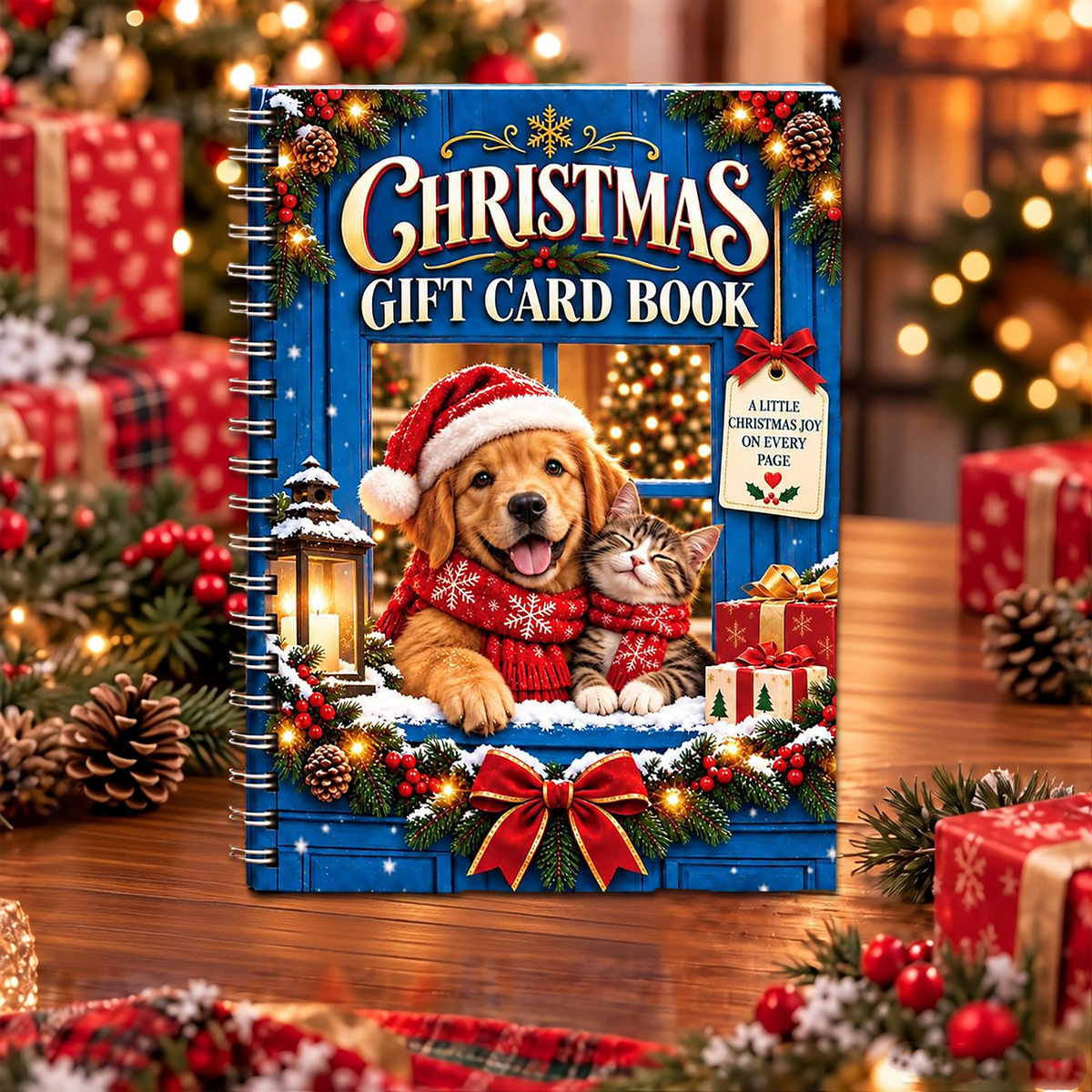 Christmas Gift Card Book