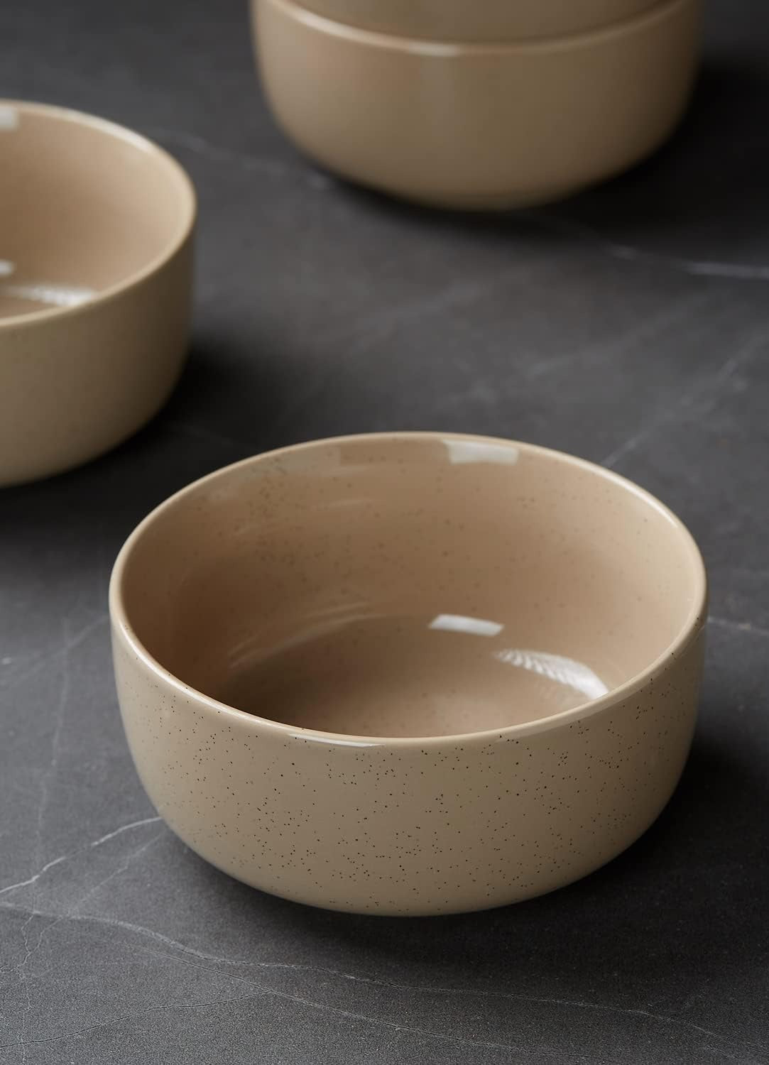 Speckled Ceramic Cereal Bowl Set