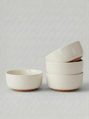 Speckled Ceramic Cereal Bowl Set