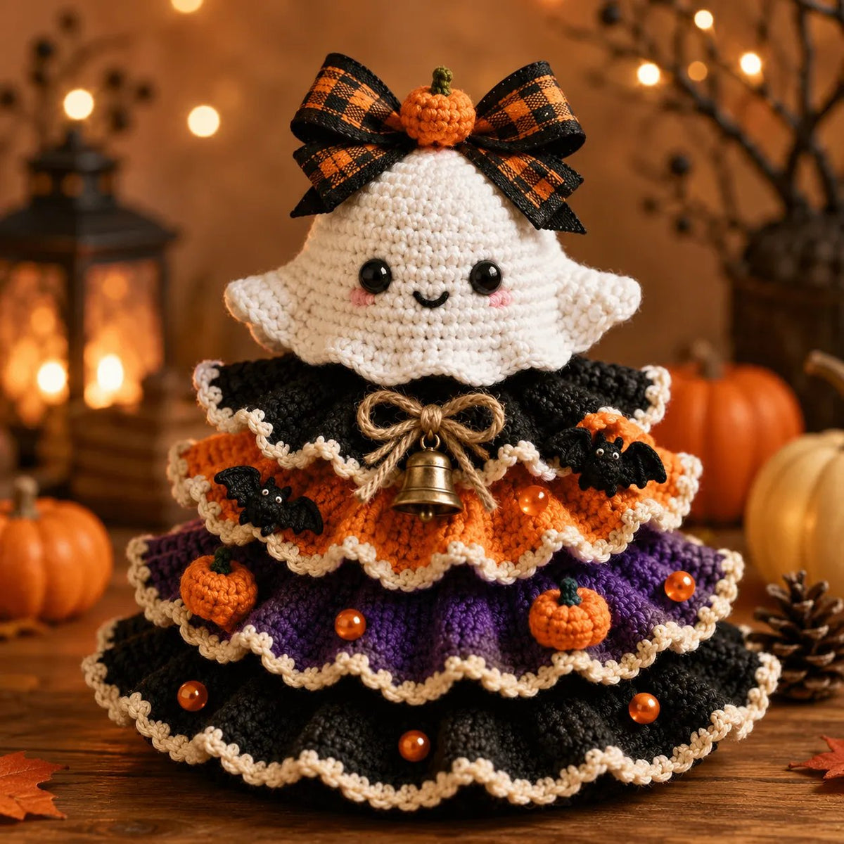 Halloween Crochet Tabletop Decor DIY Kit