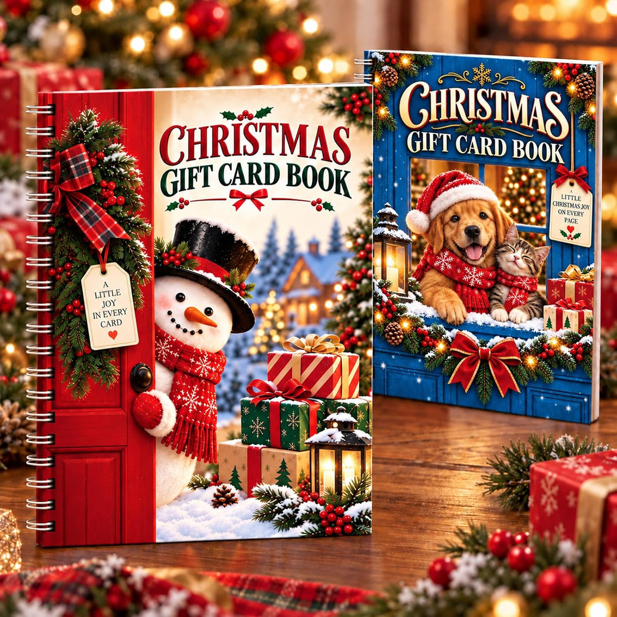 Christmas Gift Card Book