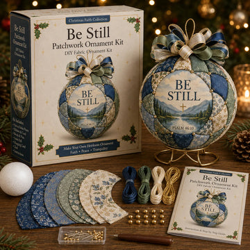 Christmas Faith Patchwork Ornament DIY Kit