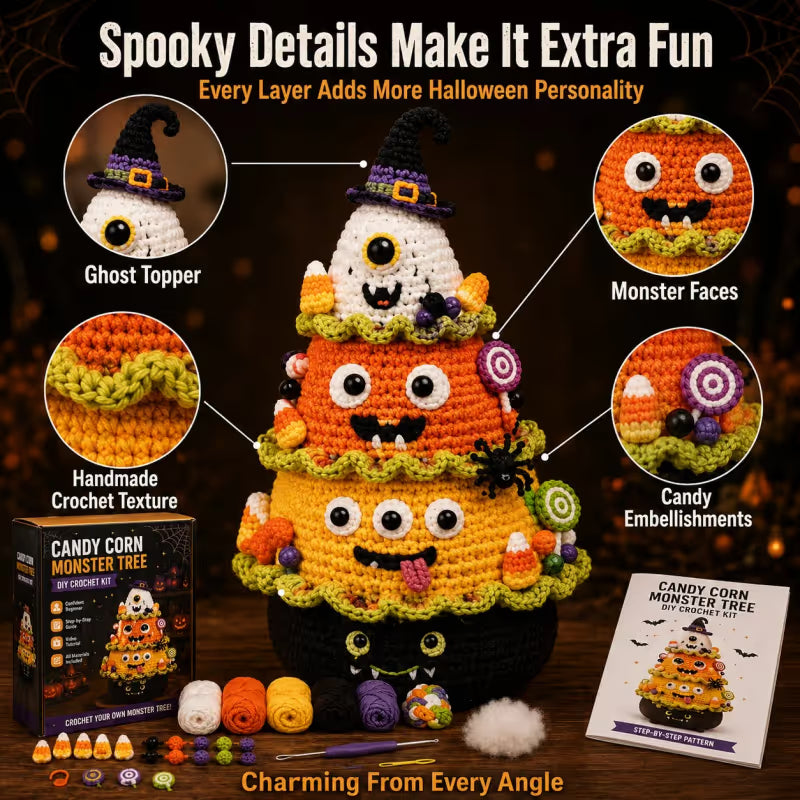 Halloween Tree DIY Crochet Kit