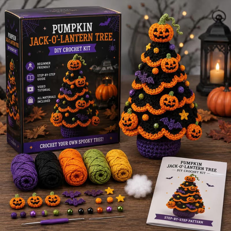 Halloween Tree DIY Crochet Kit