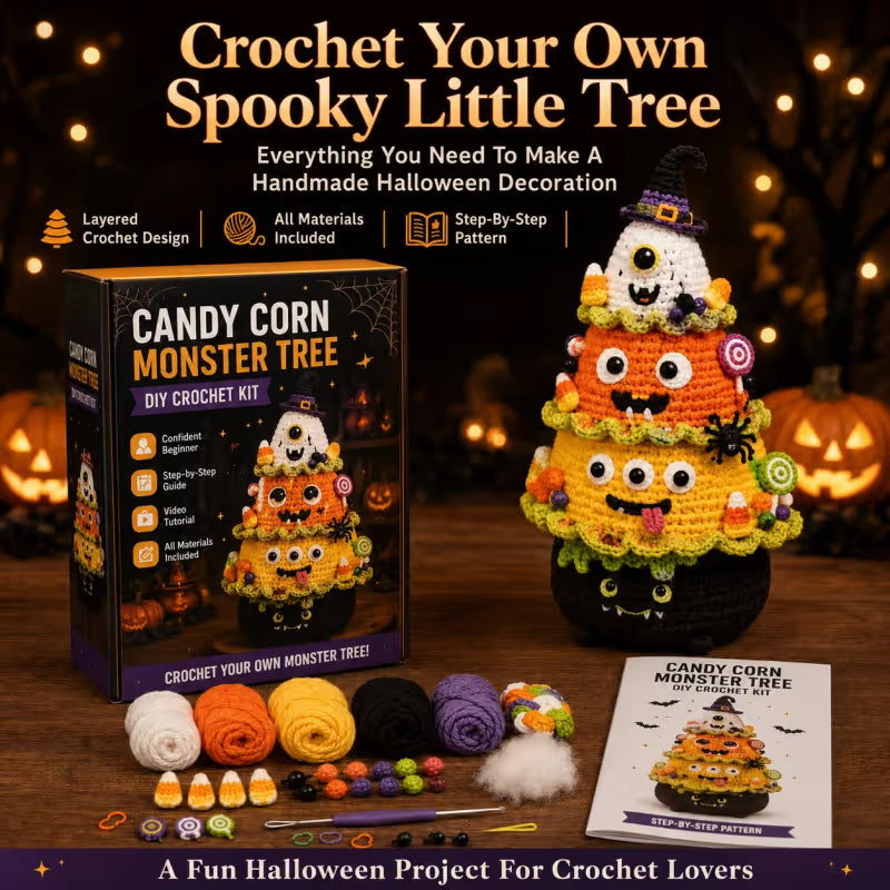 Halloween Tree DIY Crochet Kit