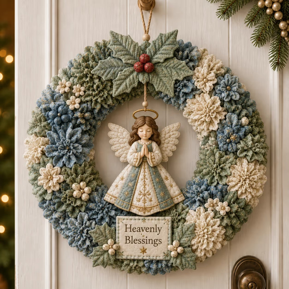 3D Fabric Poke Wreath DIY Kit