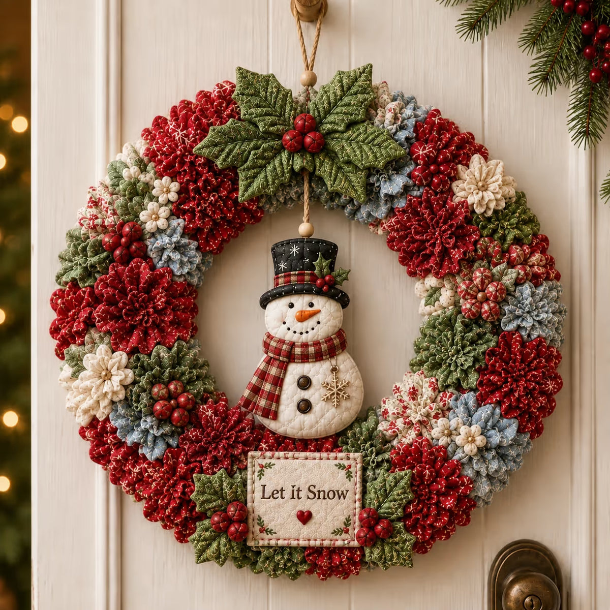3D Fabric Poke Wreath DIY Kit