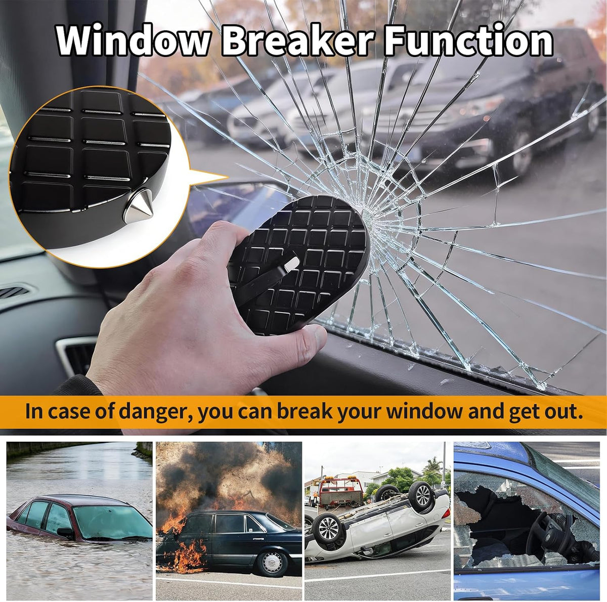 Car Door Step for Car Roof Access