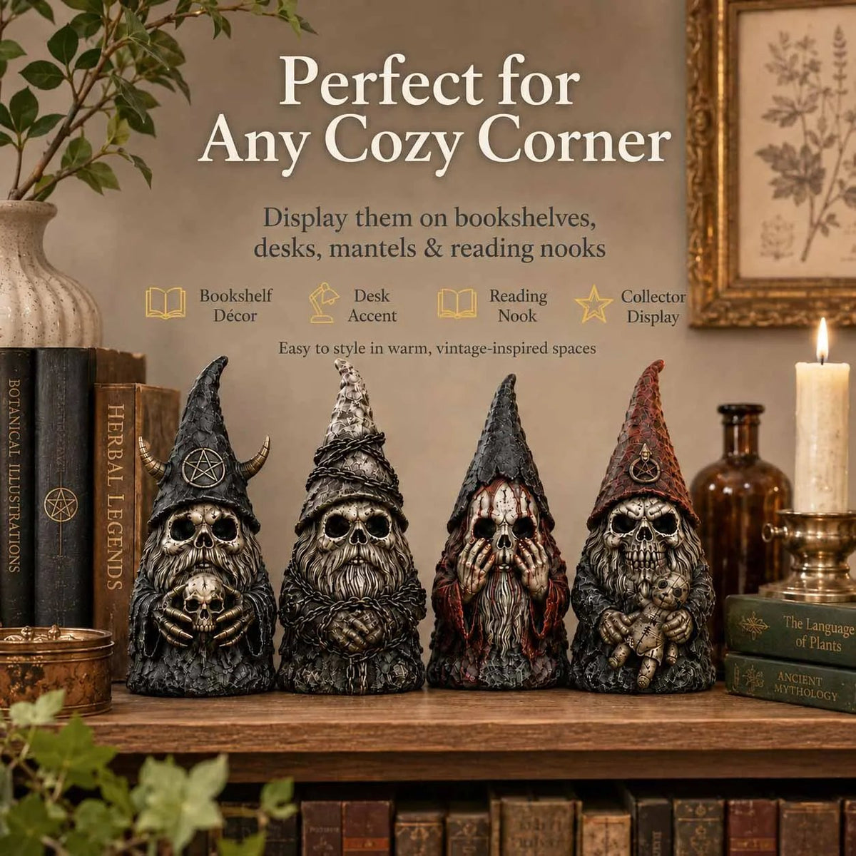 Gothic Garden Gnome