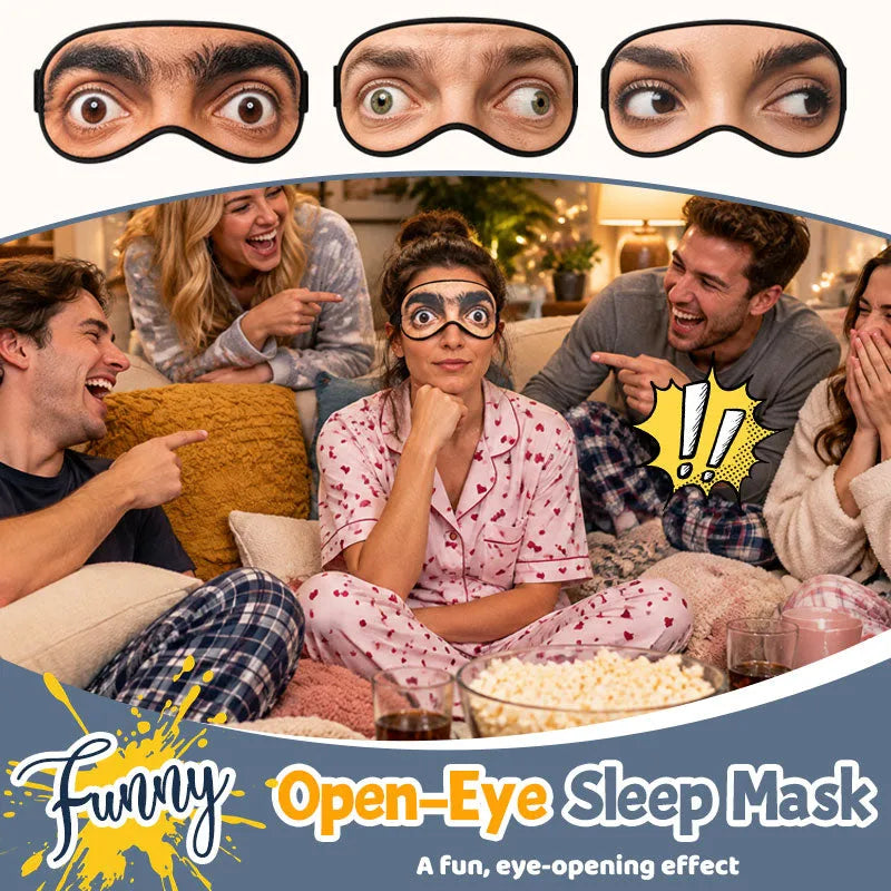 Funny Open-Eye Sleep Mask