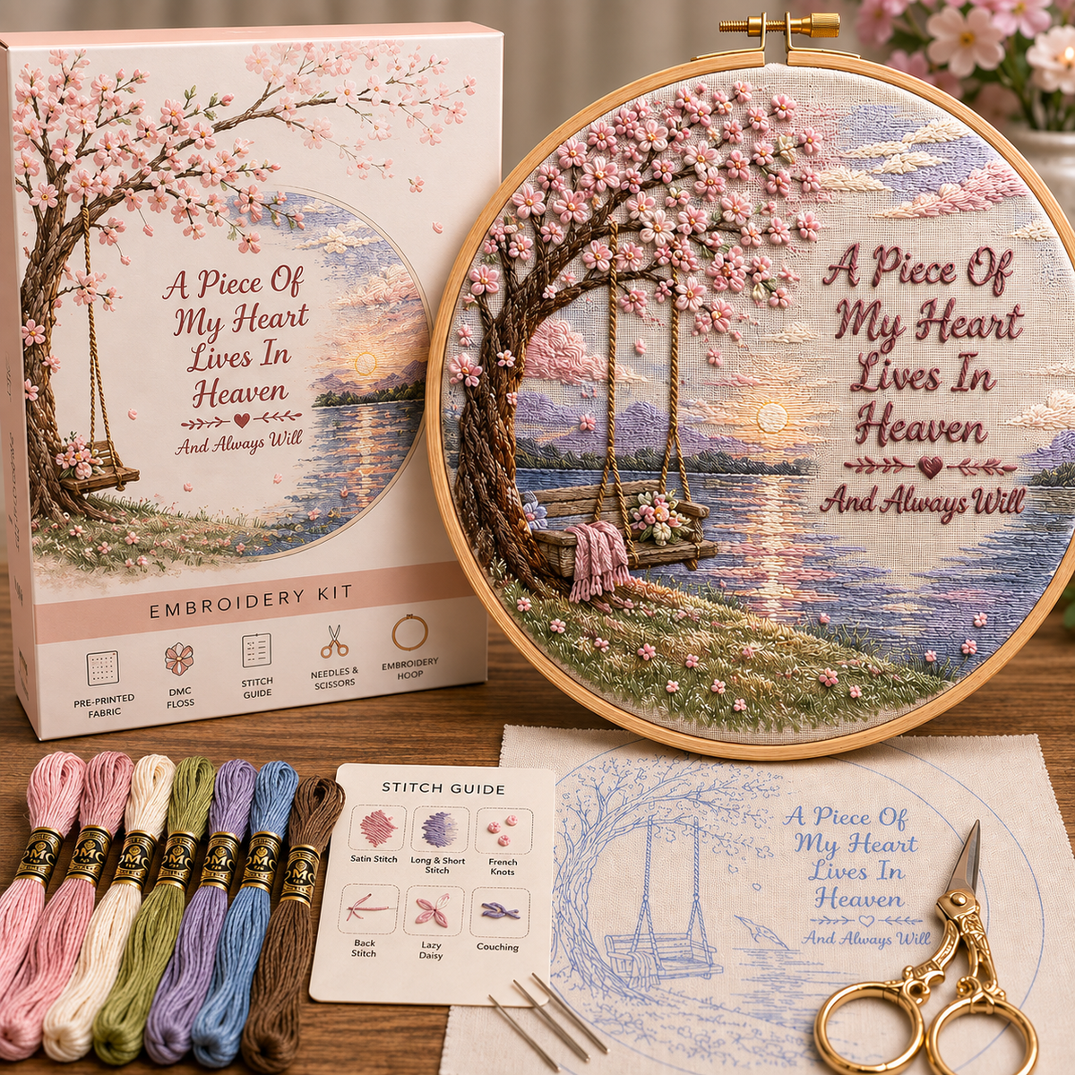 Memorial & Remembrance Embroidery Kit