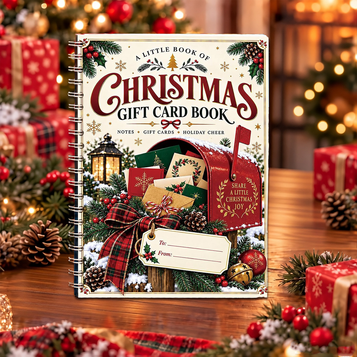 Christmas Gift Card Book