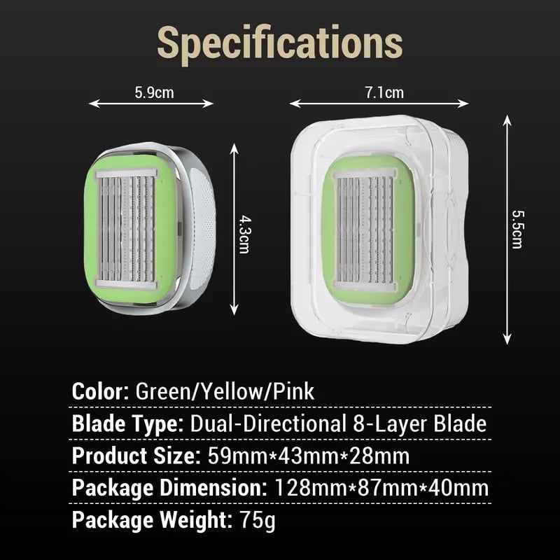 Manual Bald Head Razor for Men