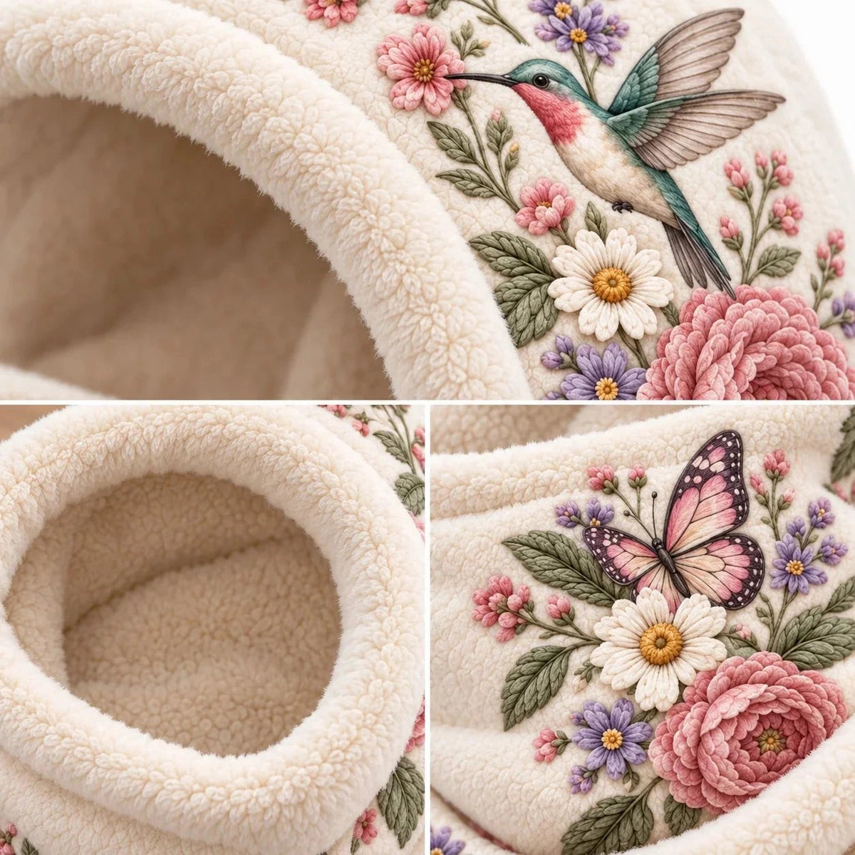 Women’s Floral 3-in-1 Winter Hood