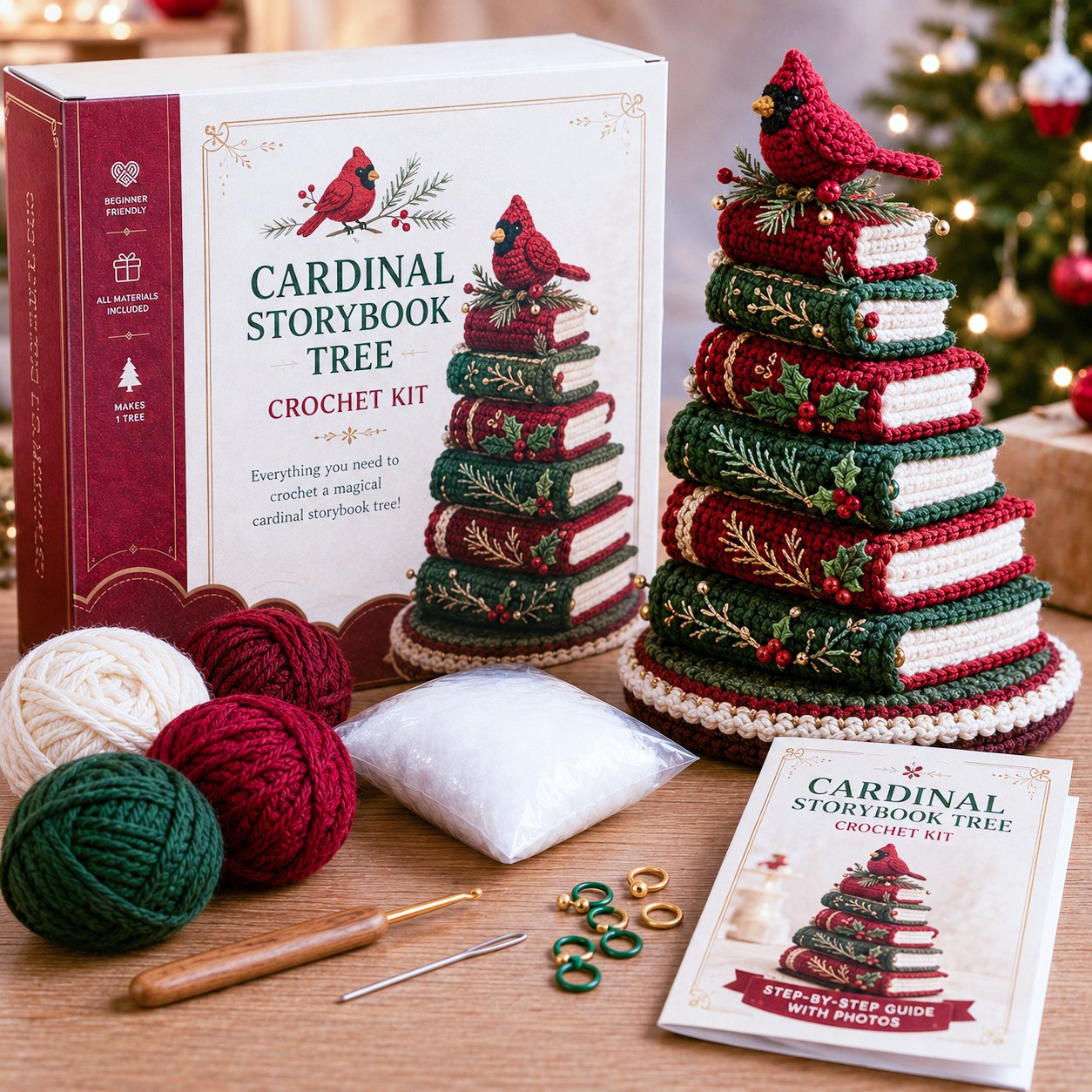 Christmas Storybook Tree Crochet Kit