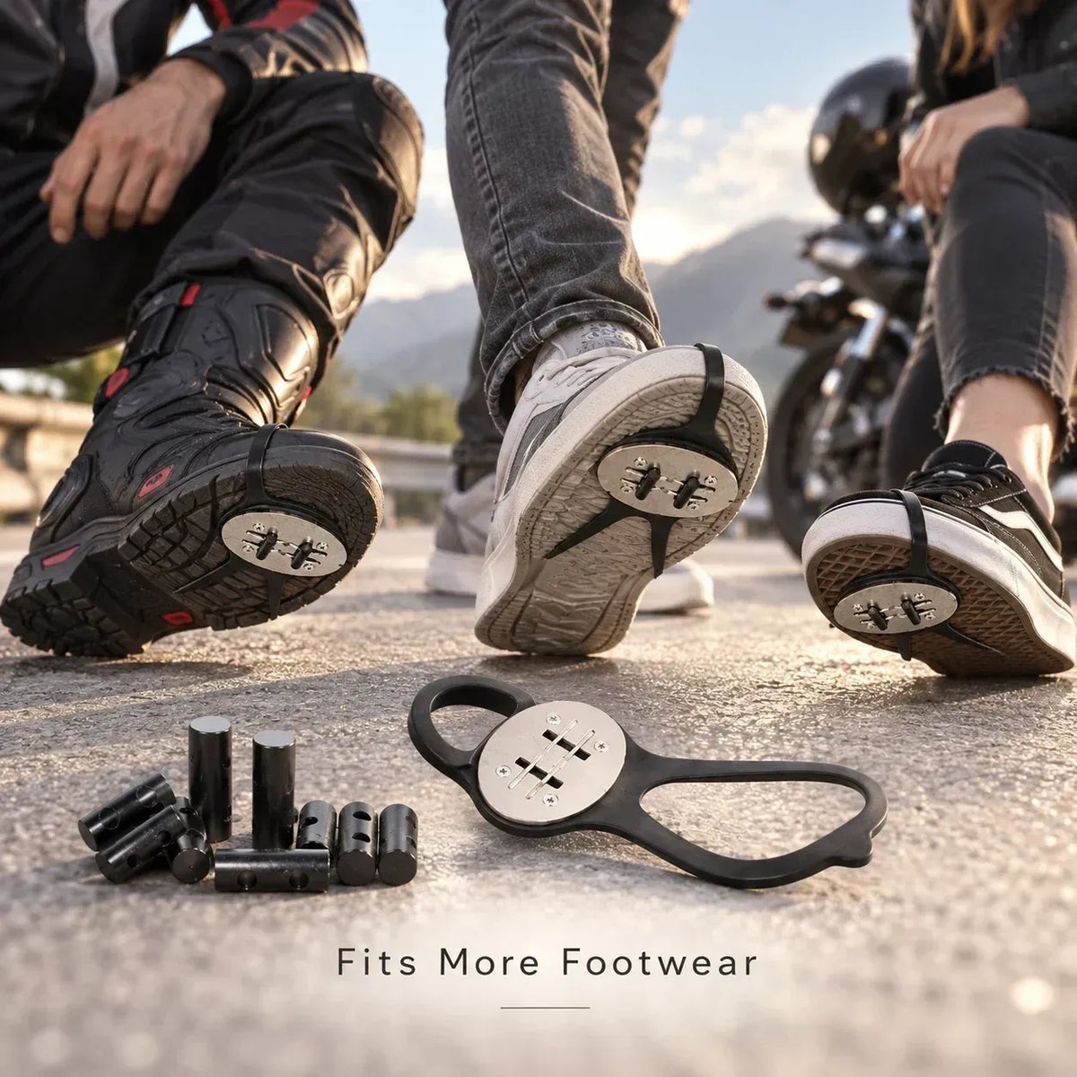 Motorcycle Boot Spark Sliders