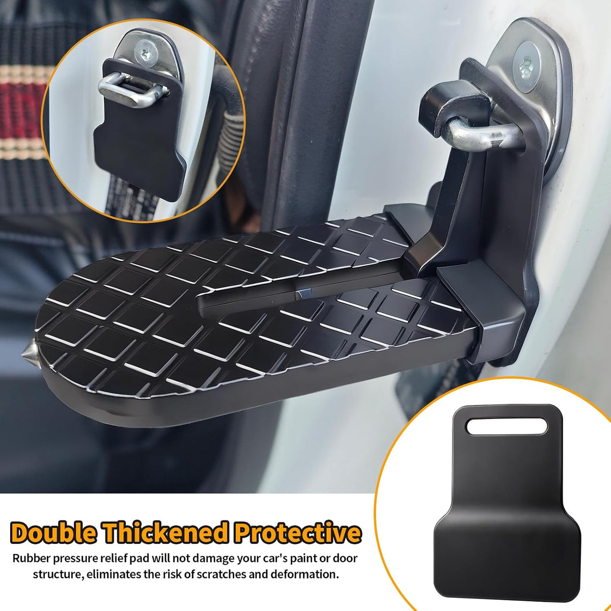 Car Door Step for Car Roof Access