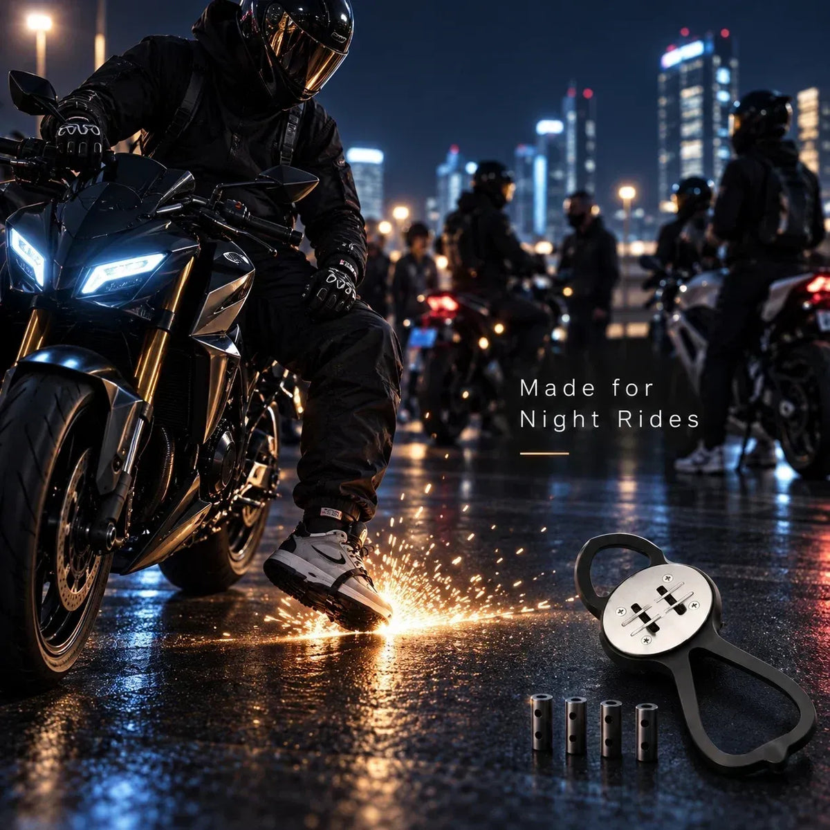 Motorcycle Boot Spark Sliders