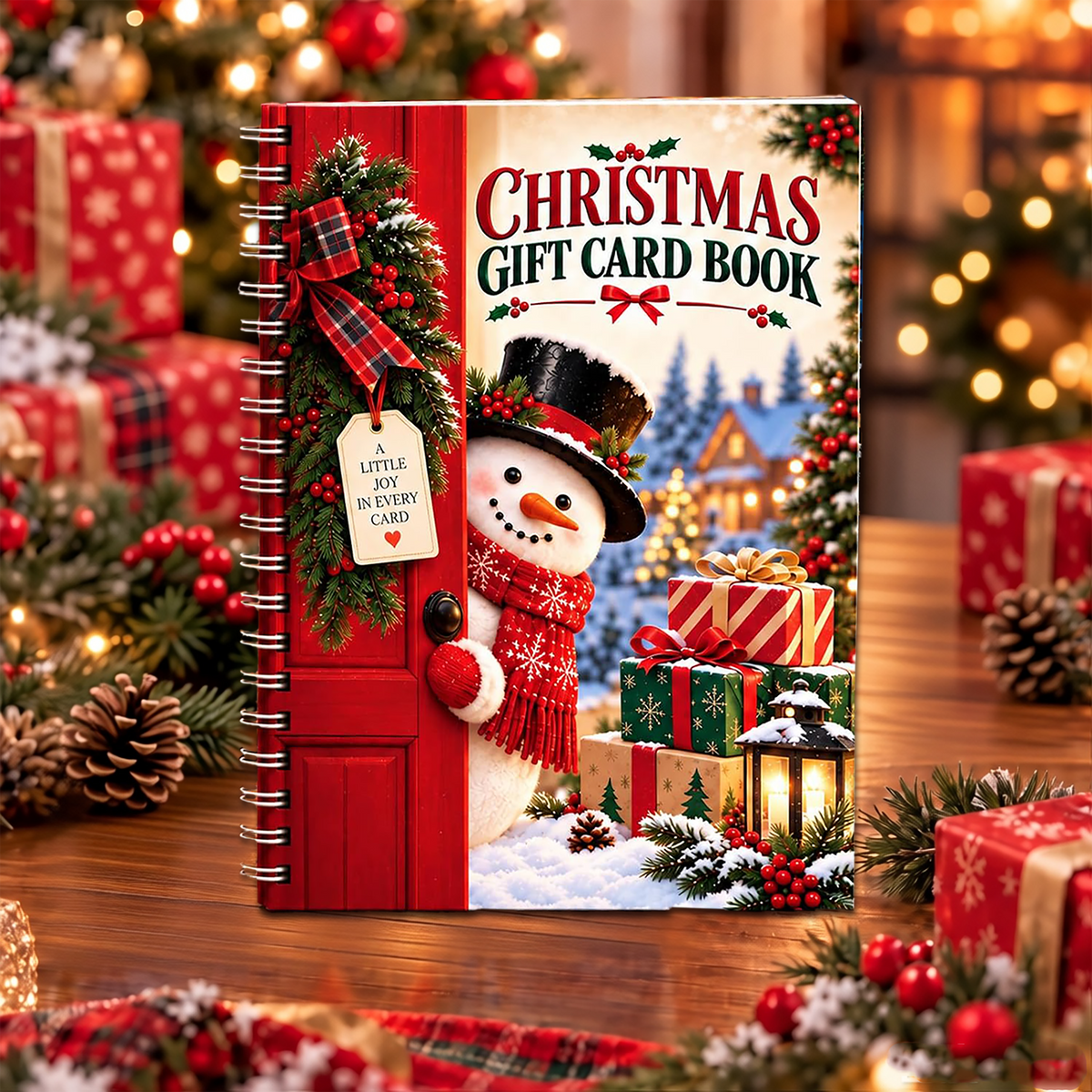 Christmas Gift Card Book