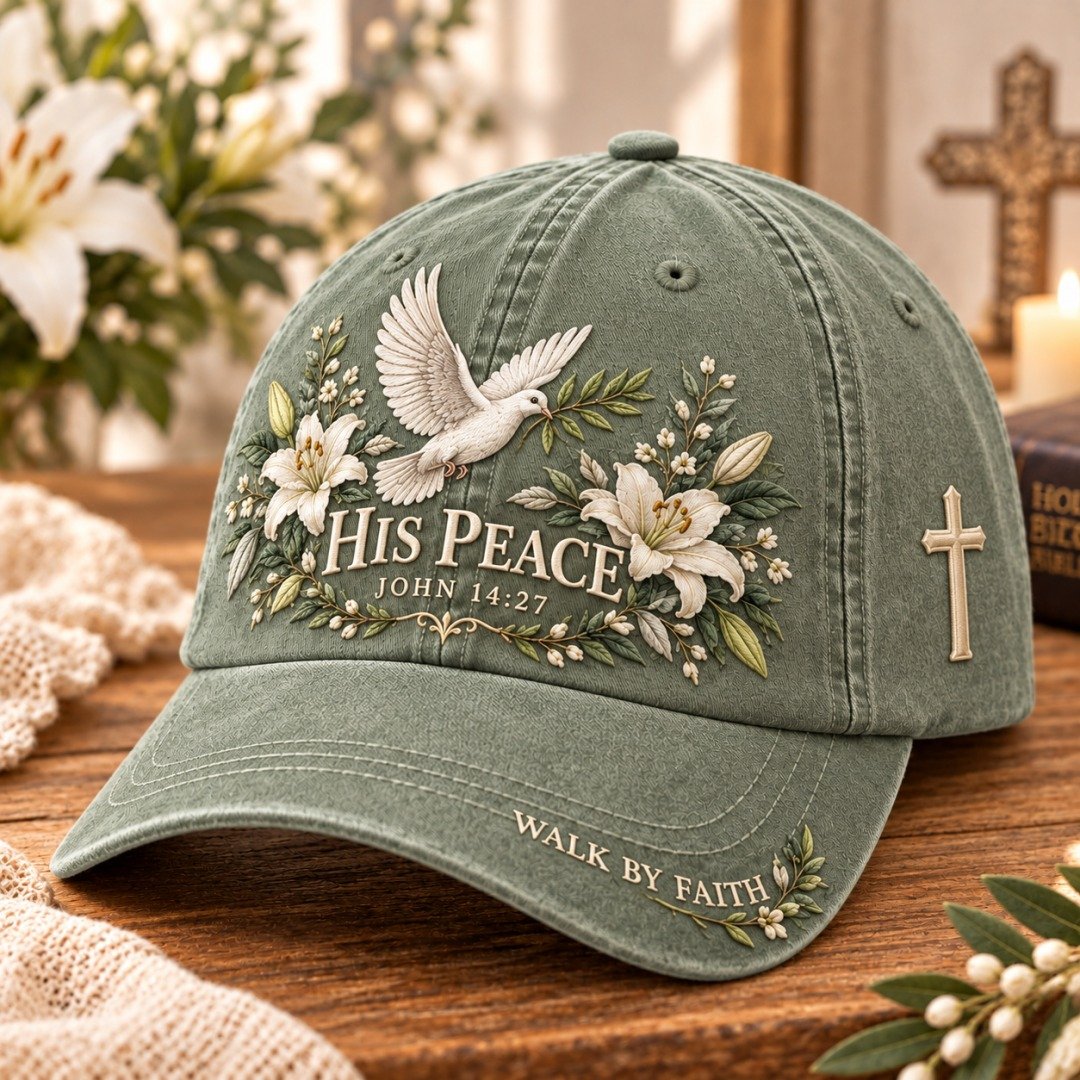Christian Faith & Nature Scripture Baseball Cap