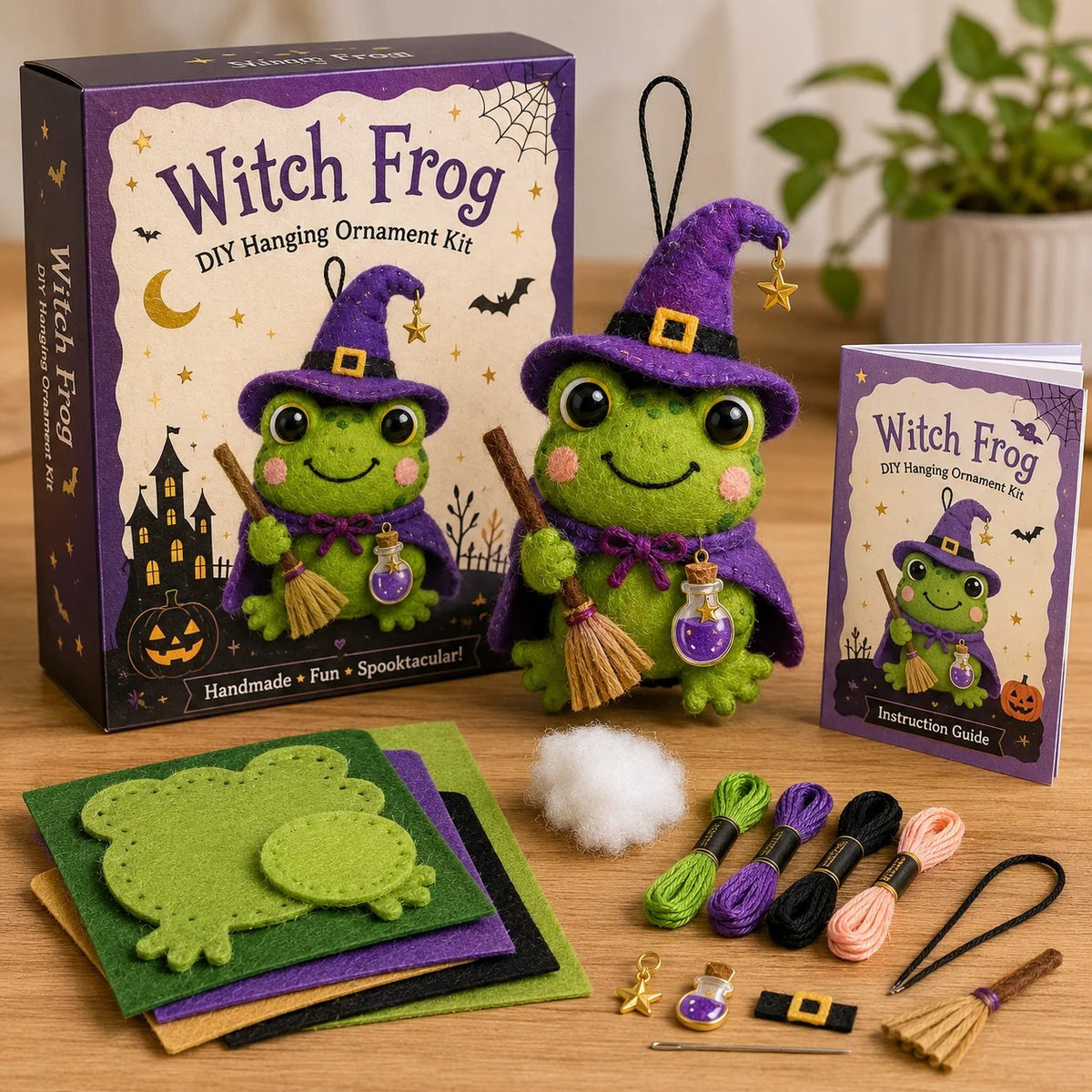 Spooky Critters Halloween DIY Ornament Collection