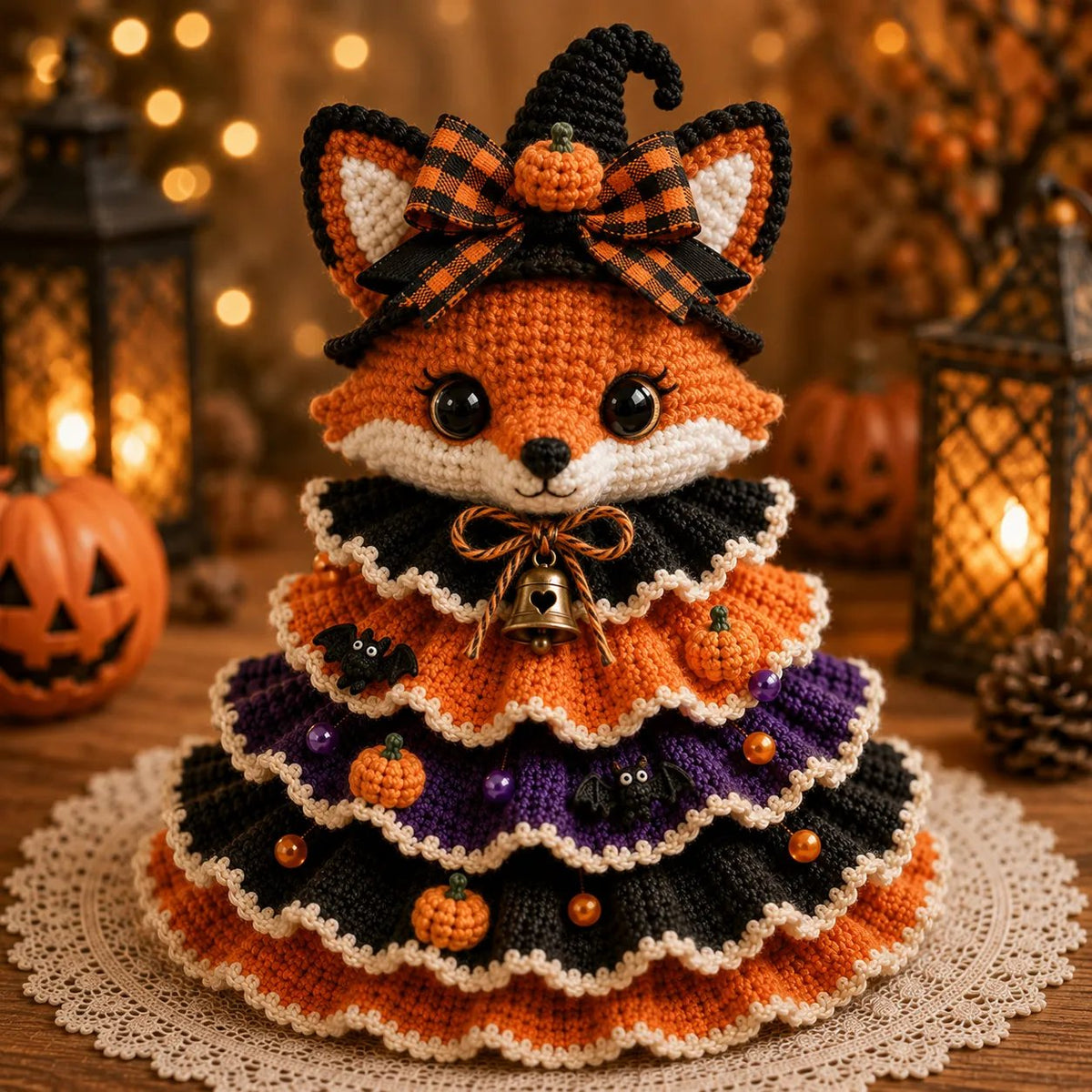 Halloween Crochet Tabletop Decor DIY Kit