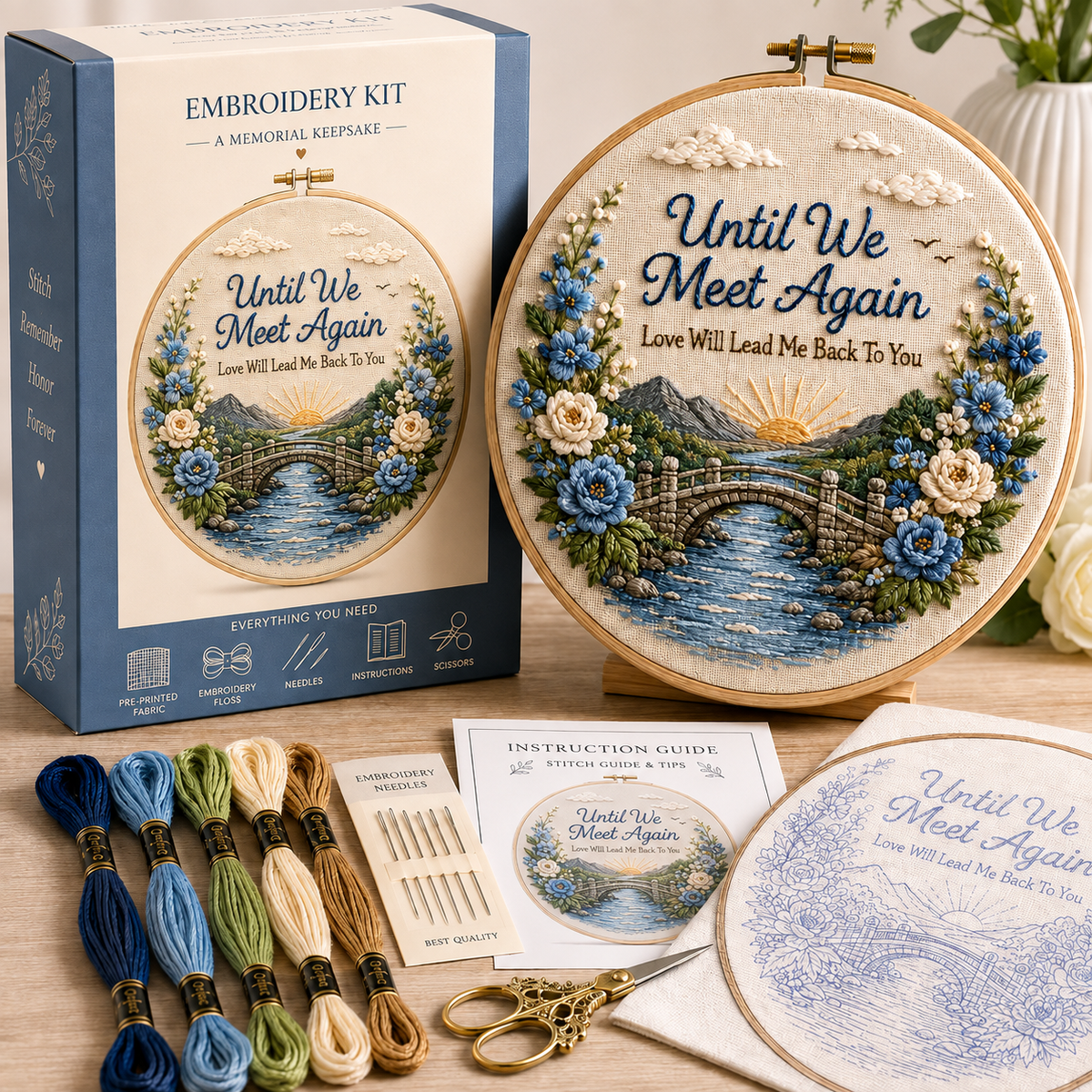 Memorial & Remembrance Embroidery Kit