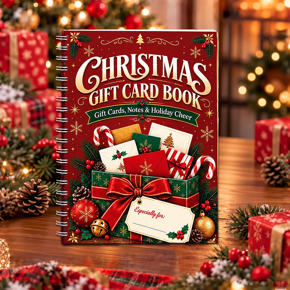 Christmas Gift Card Book
