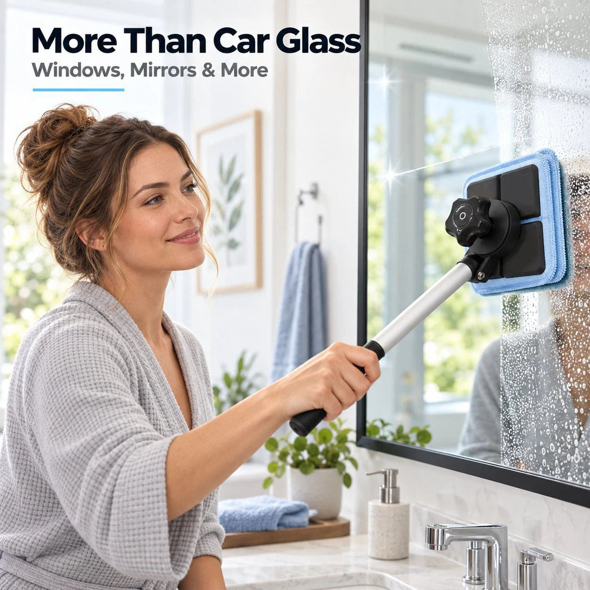 Dual Magnetic Car Windshield Cleaner