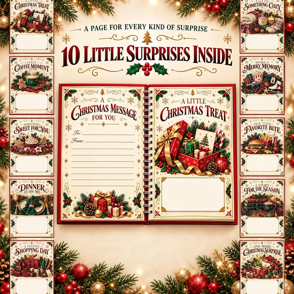 Christmas Gift Card Book