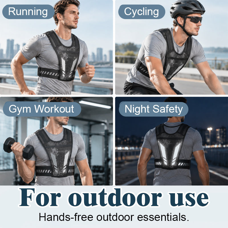 Hands-Free Running Vest