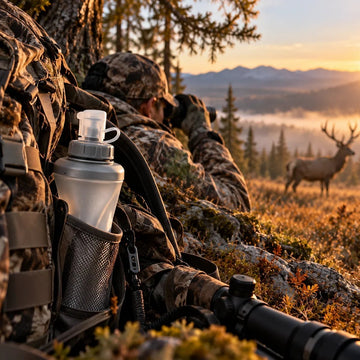 Silent Collapsible Hunting Water Bottle – 500ML Soft Flask for Outdoor Adventure