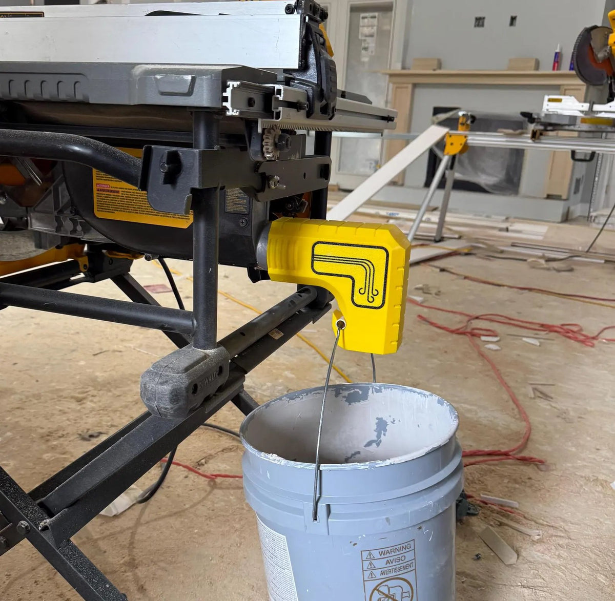 Table Saw Dust Collection Adapter