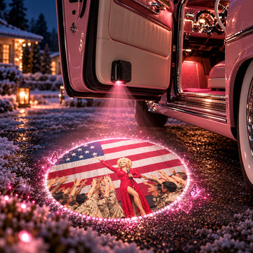 Car Door Welcome Shadow Light | Glow With Your Favorite Country Star