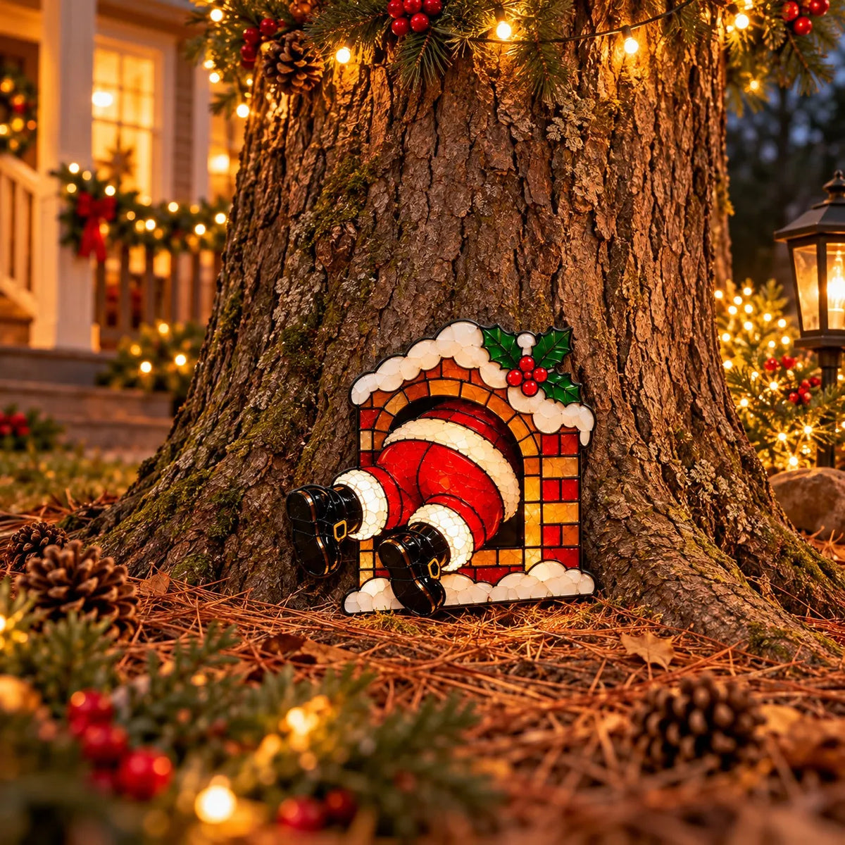 Funny Christmas Baseboard Decorations