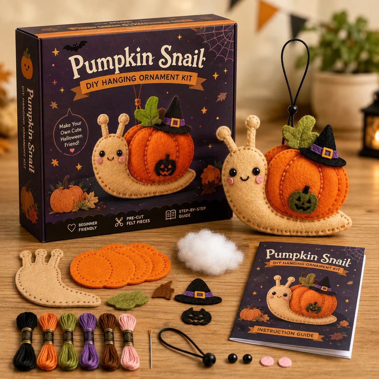 Spooky Critters Halloween DIY Ornament Collection