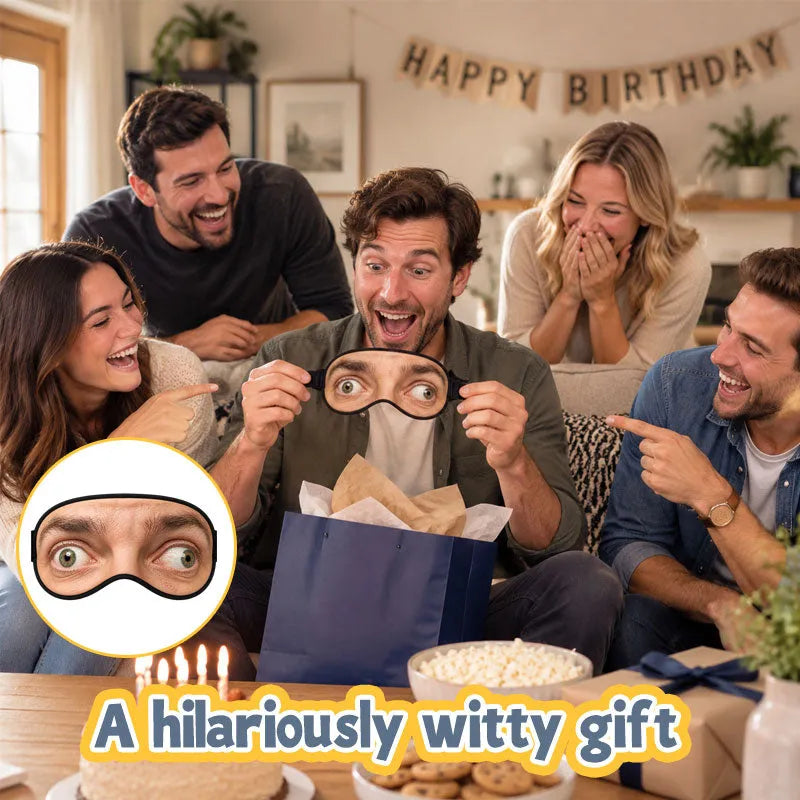 Funny Open-Eye Sleep Mask
