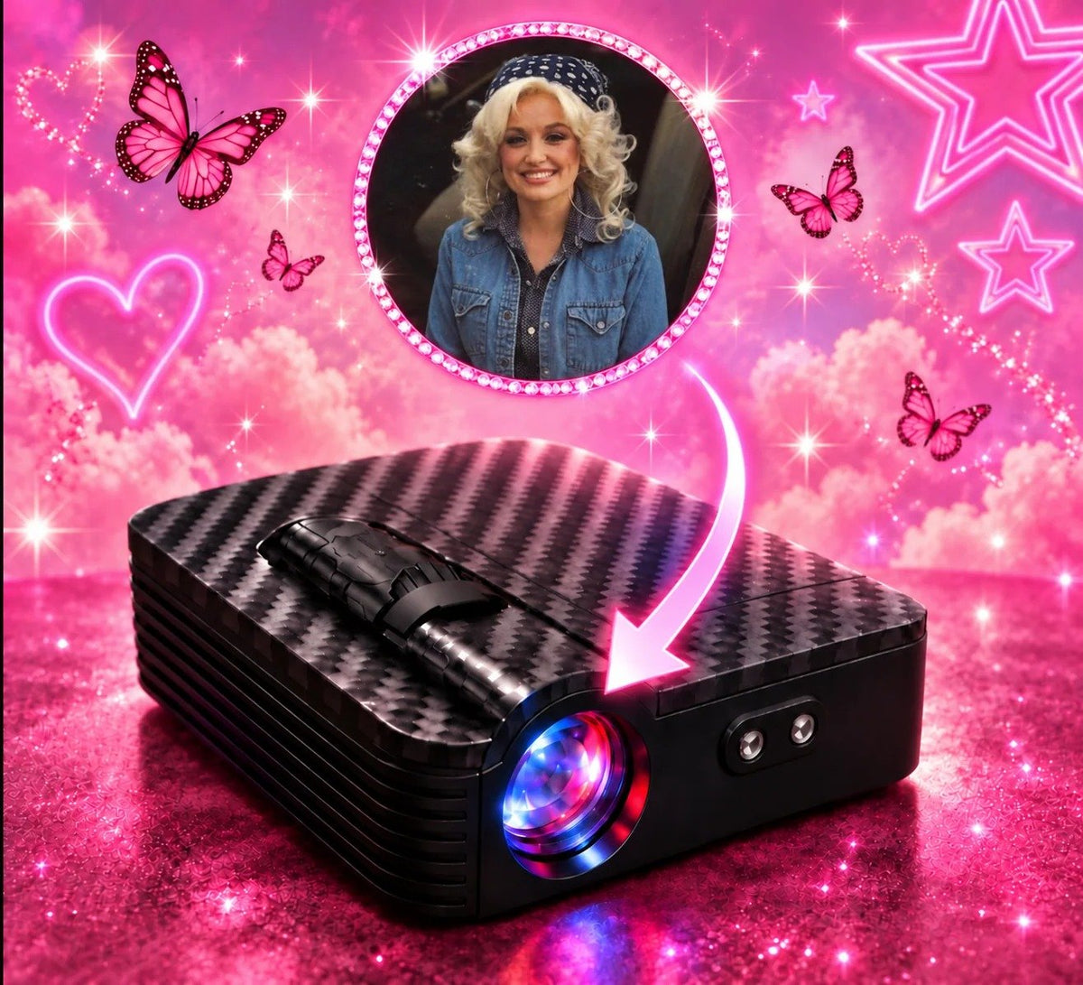 Car Door Welcome Shadow Light | Glow With Your Favorite Country Star