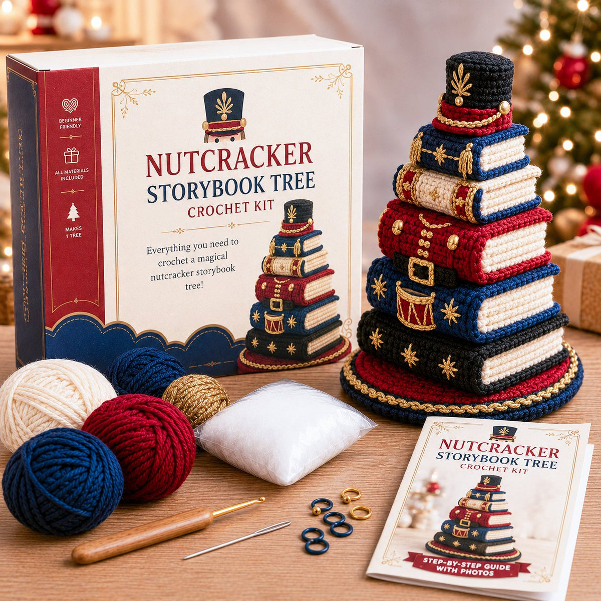 Christmas Storybook Tree Crochet Kit