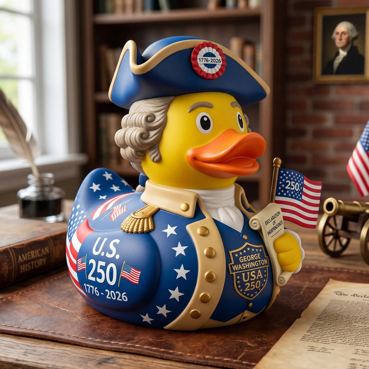 Washington USA 250th Anniversary Commemorative Duck