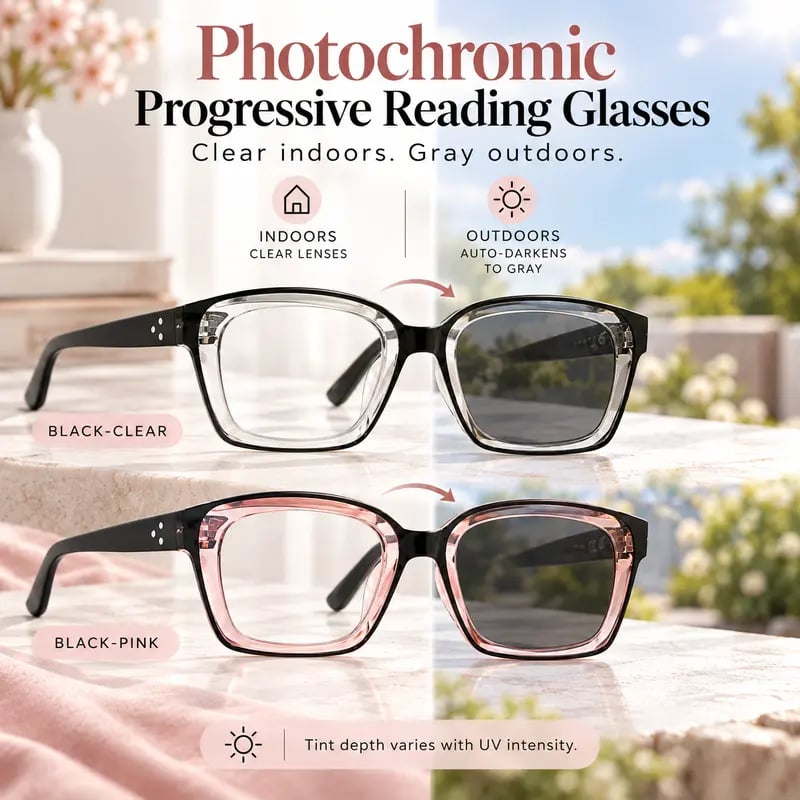 Unisex Progressive Reading Glasses