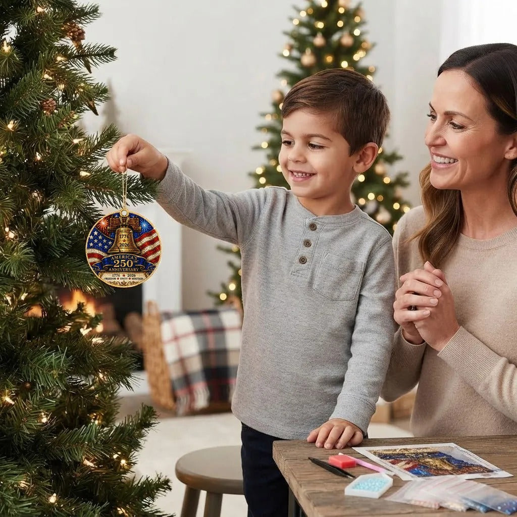 250th Anniversary Diamond Art Ornament Kit Christmas Ornament