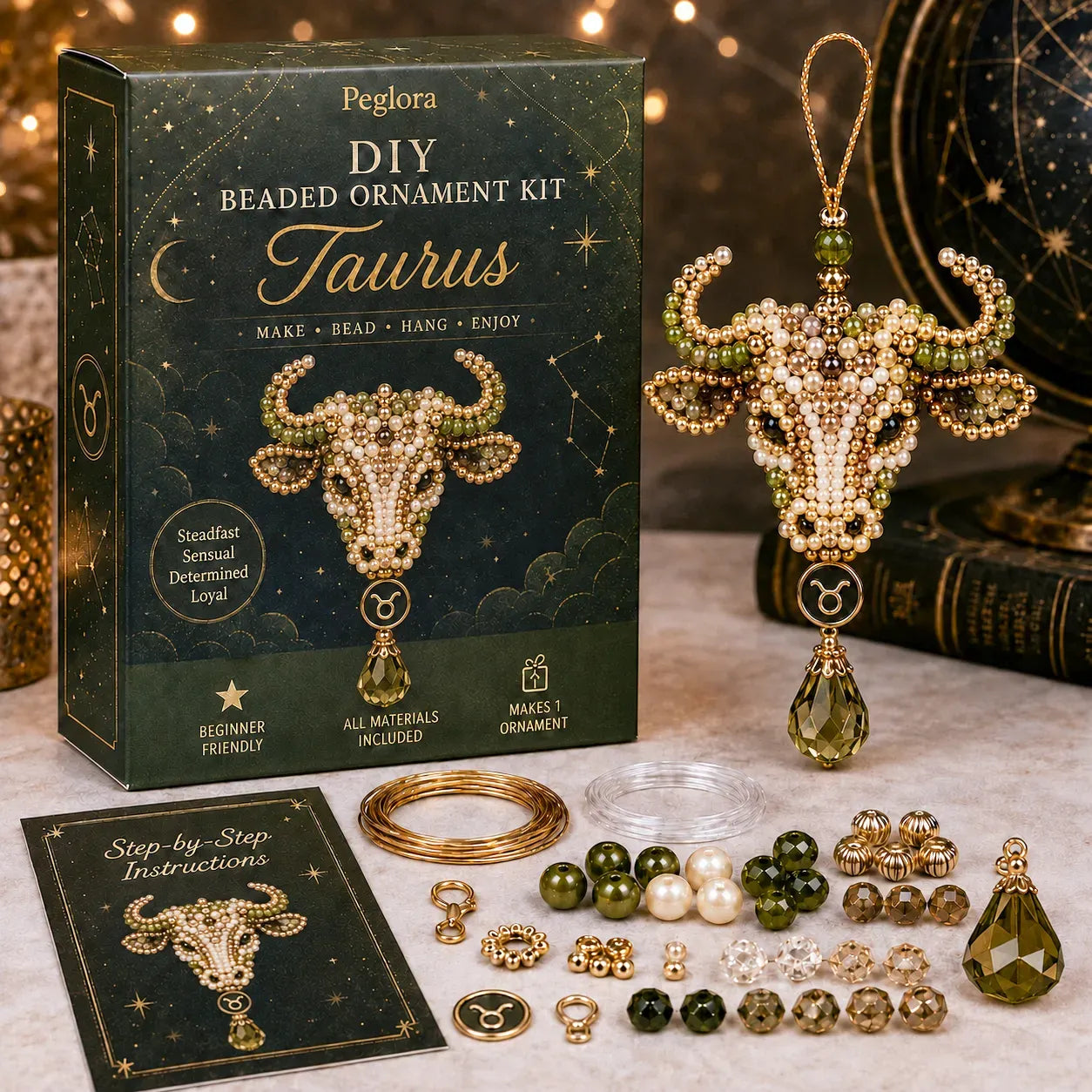 Zodiac Blessing Beaded Ornament DIY Kit