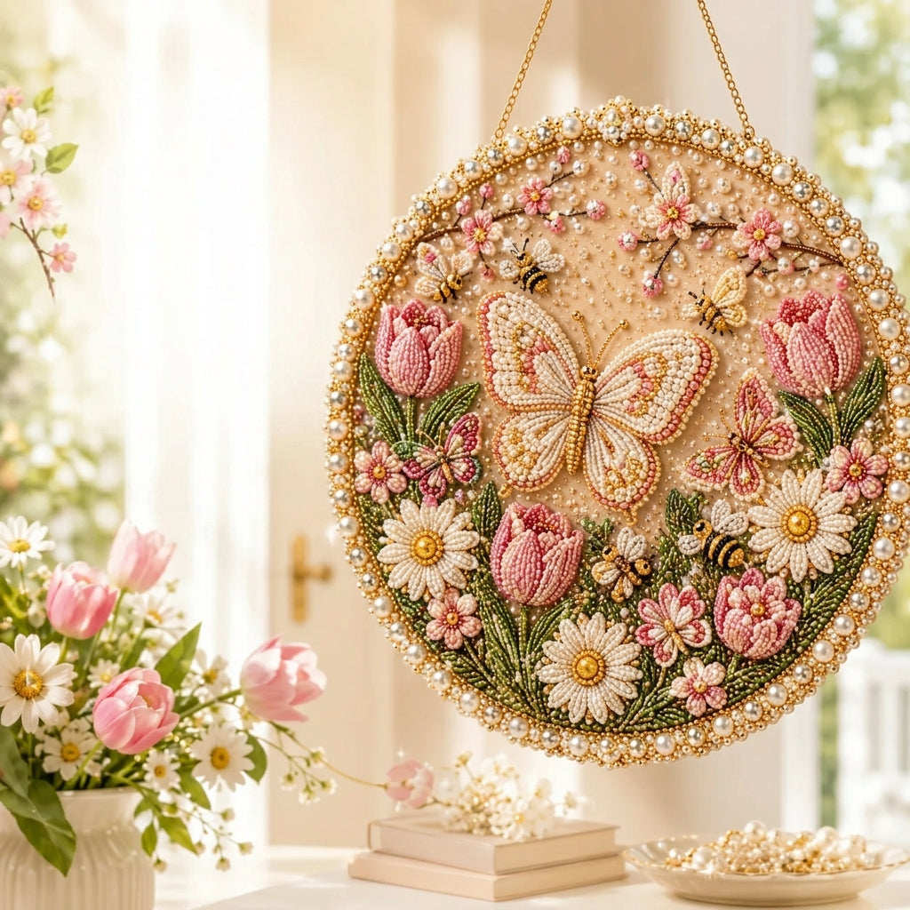 Four Seasons & Holiday Pear-Fading Pearl Beads DIY Handmade Seasonal Decor