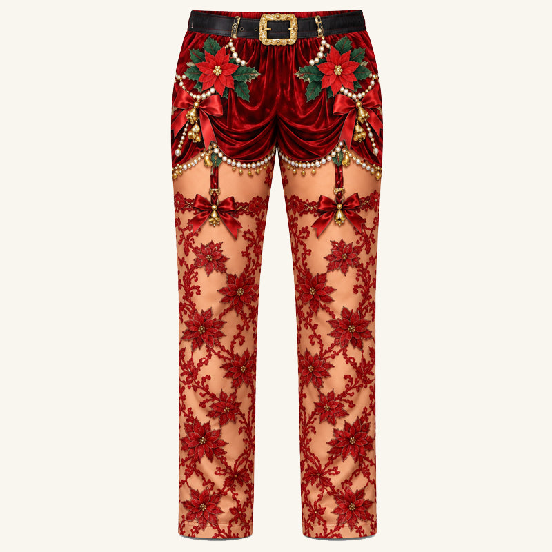 Funny Christmas Illusion PantsFunny Christmas Illusion Pants