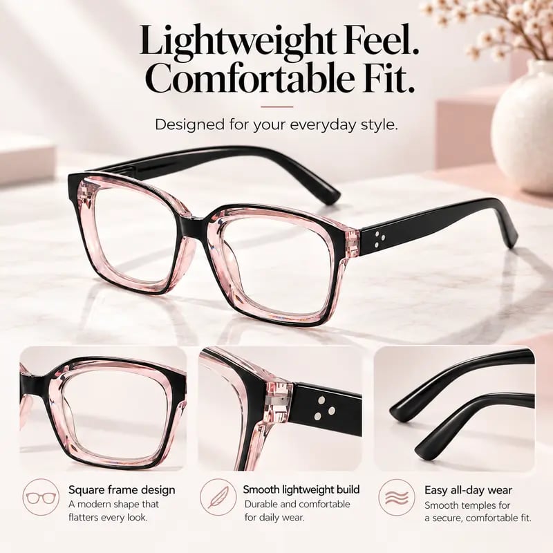 Unisex Progressive Reading Glasses