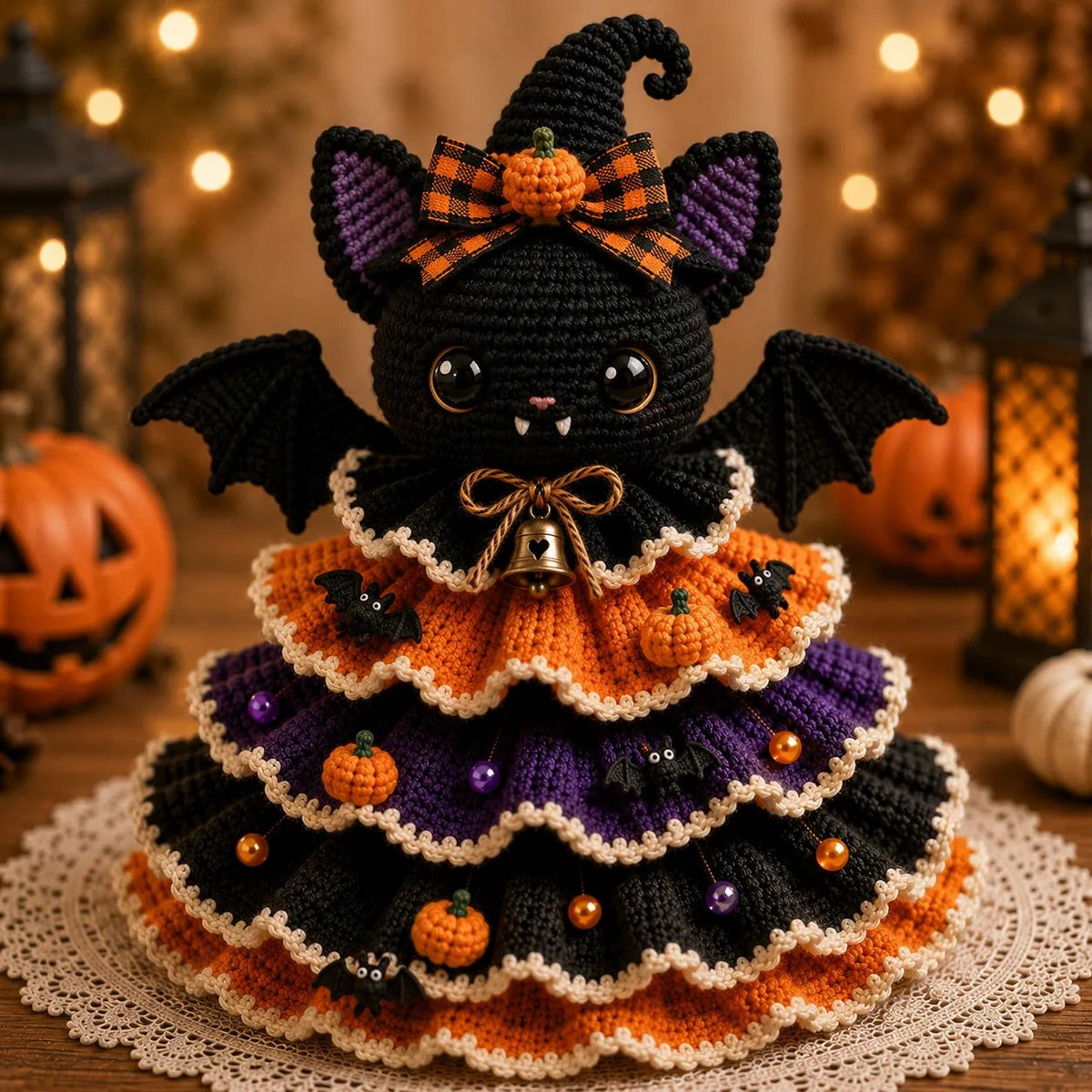 Halloween Crochet Tabletop Decor DIY Kit